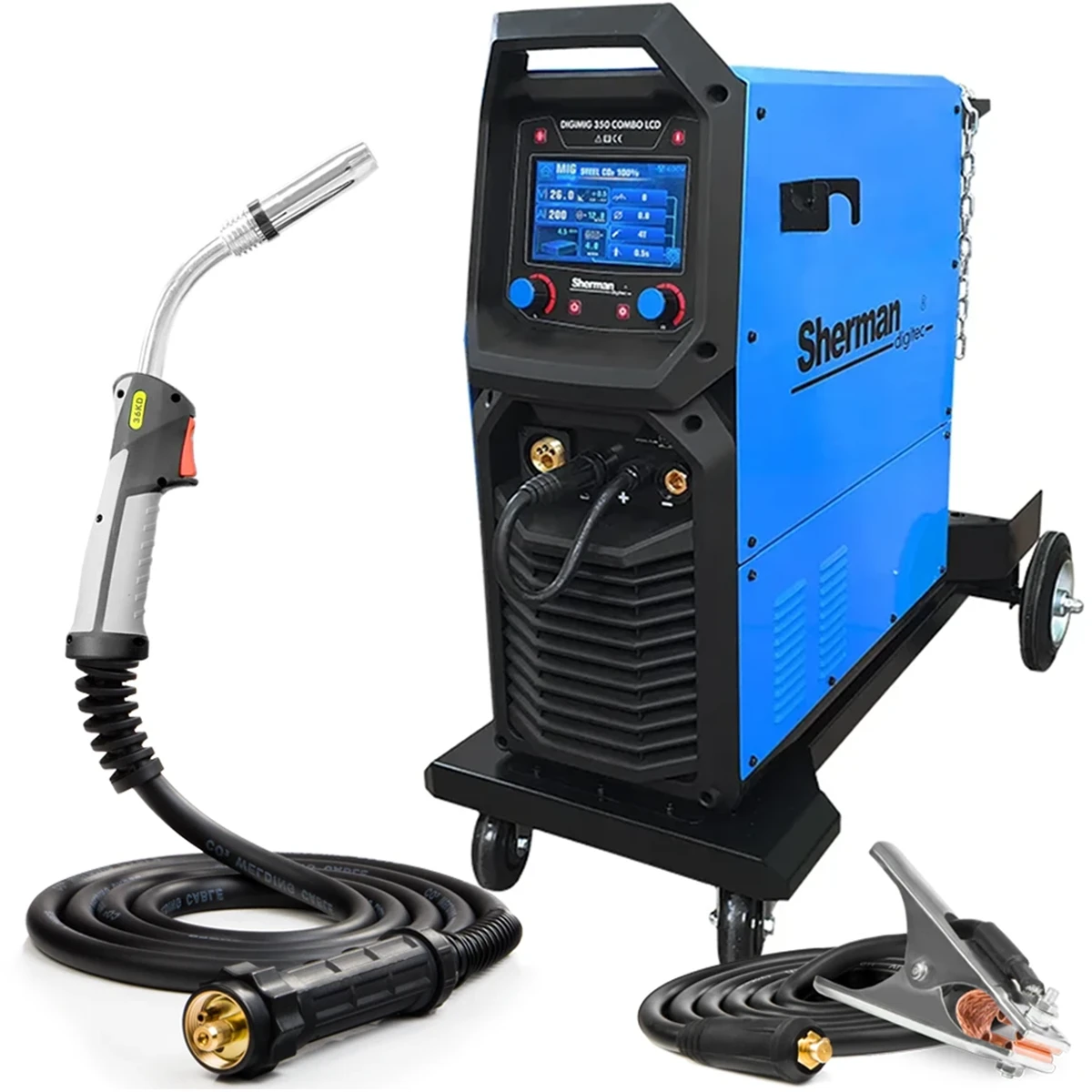 Spawarka Migomat Sherman DIGIMIG 350 Combo LCD