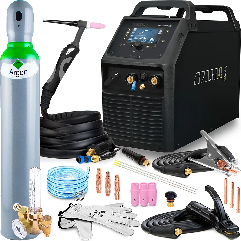 Spawarka Spartus ProTIG 325P AC DC z Uchwytem SPP 26 - 4m