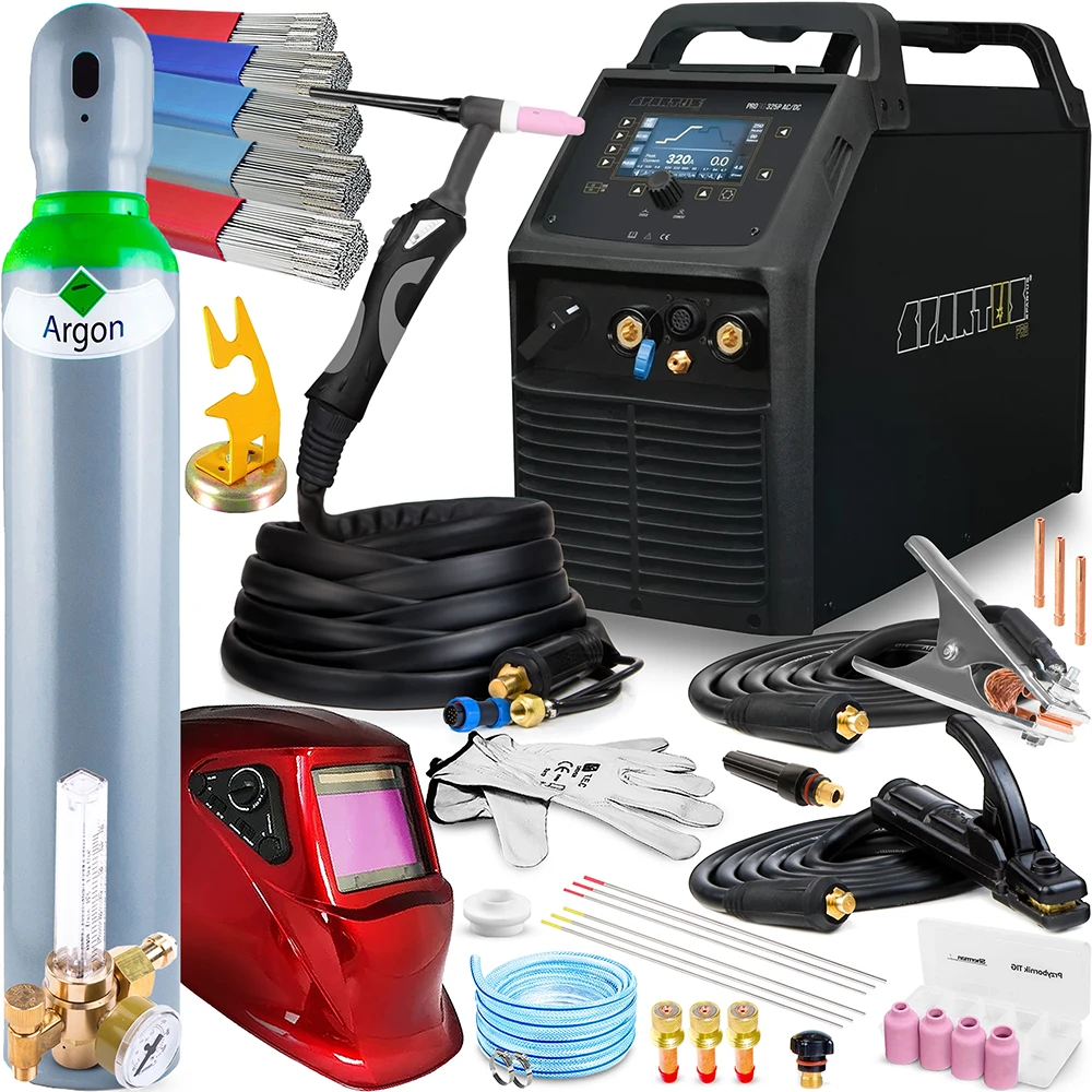 Spawarka Spartus ProTIG 325P AC DC z Uchwytem SPP 26 - 4m