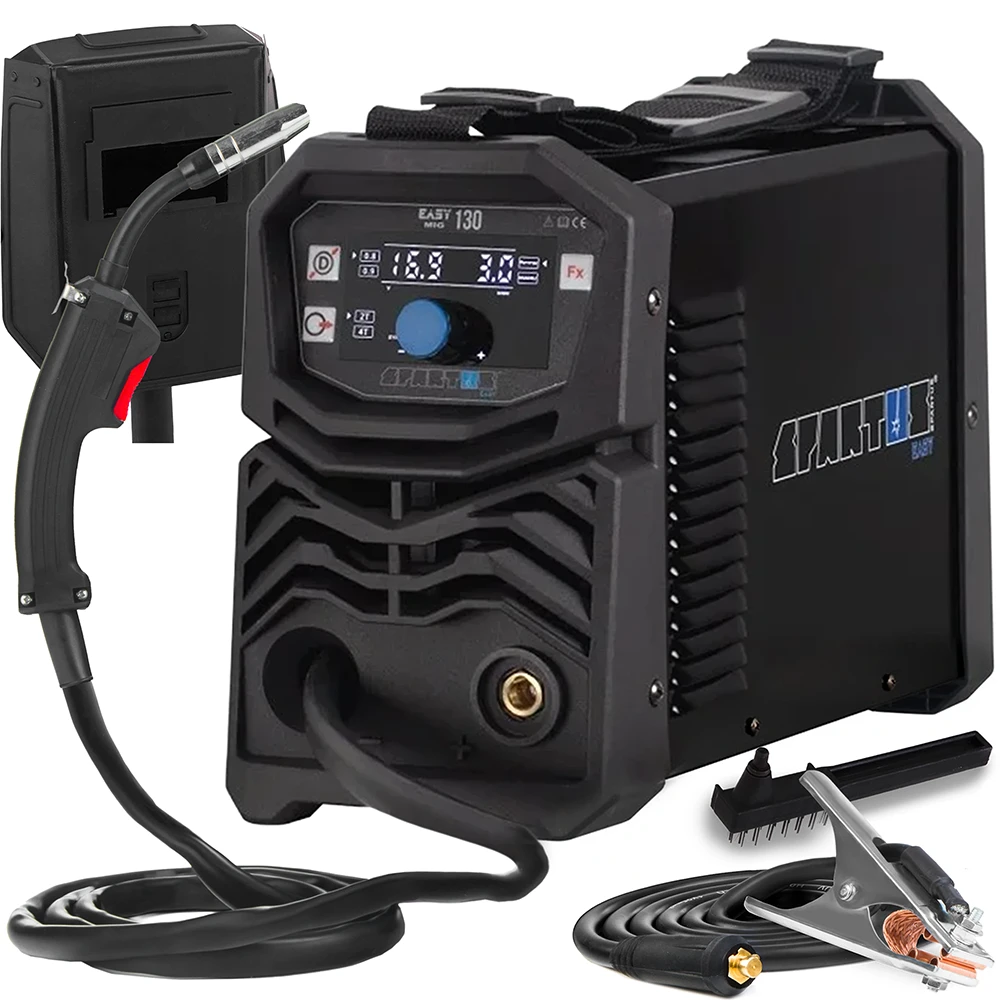 Spawarka Spartus EasyMIG 130 - Zestaw Producenta