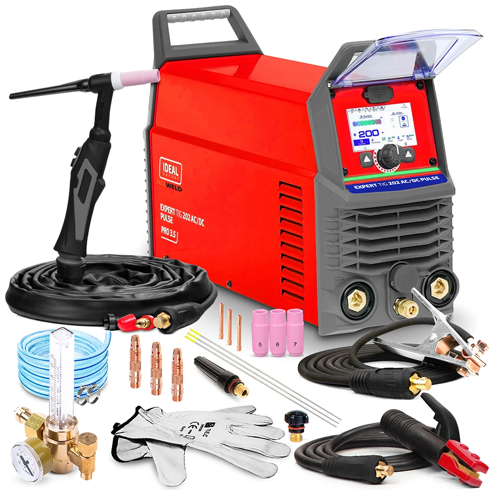 Spawarka Ideal Expert TIG 202 AC DC Pulse Pro 3.5