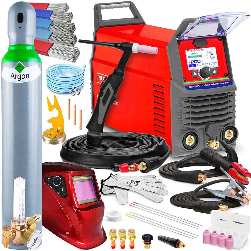 Spawarka Ideal Expert TIG 202 AC DC Pulse Pro 3.5