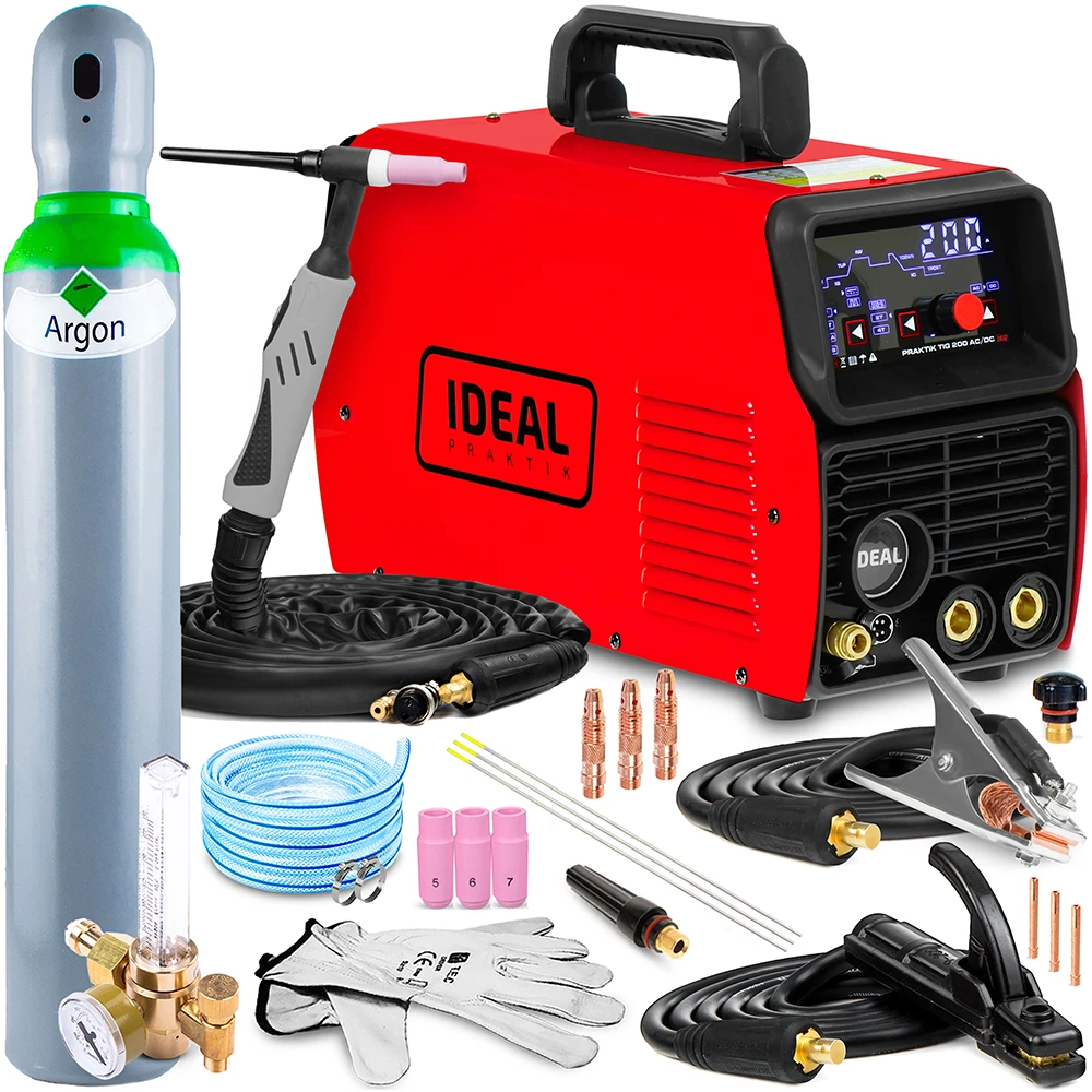 Spawarka Ideal Praktik TIG 200 AC DC LED