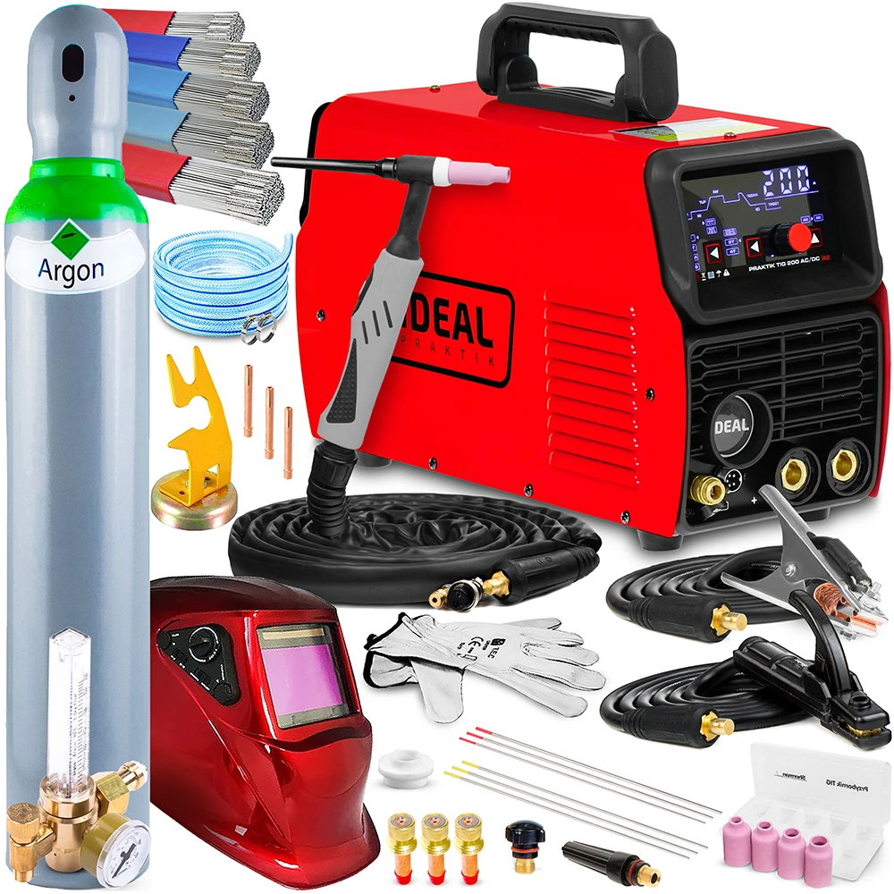 Spawarka Ideal Praktik TIG 200 AC DC LED