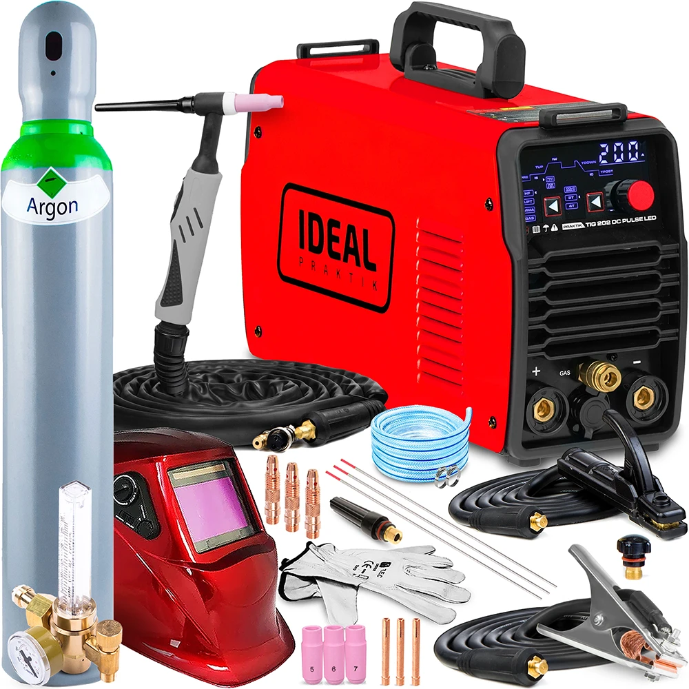 Spawarka Ideal Praktik TIG 202 DC Pulse LED