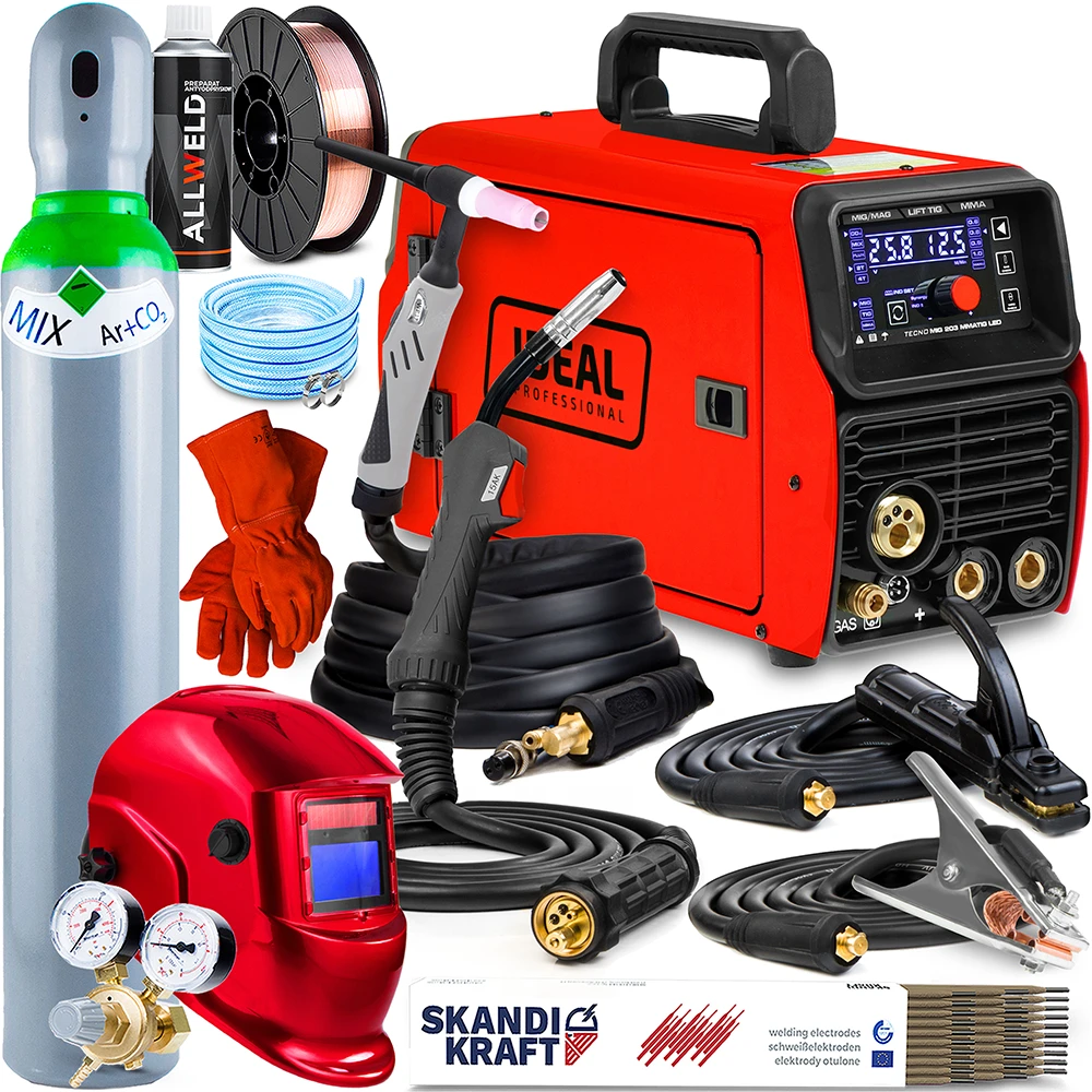 Ideal Tecno MIG 203 Synergic - Zestaw Producenta