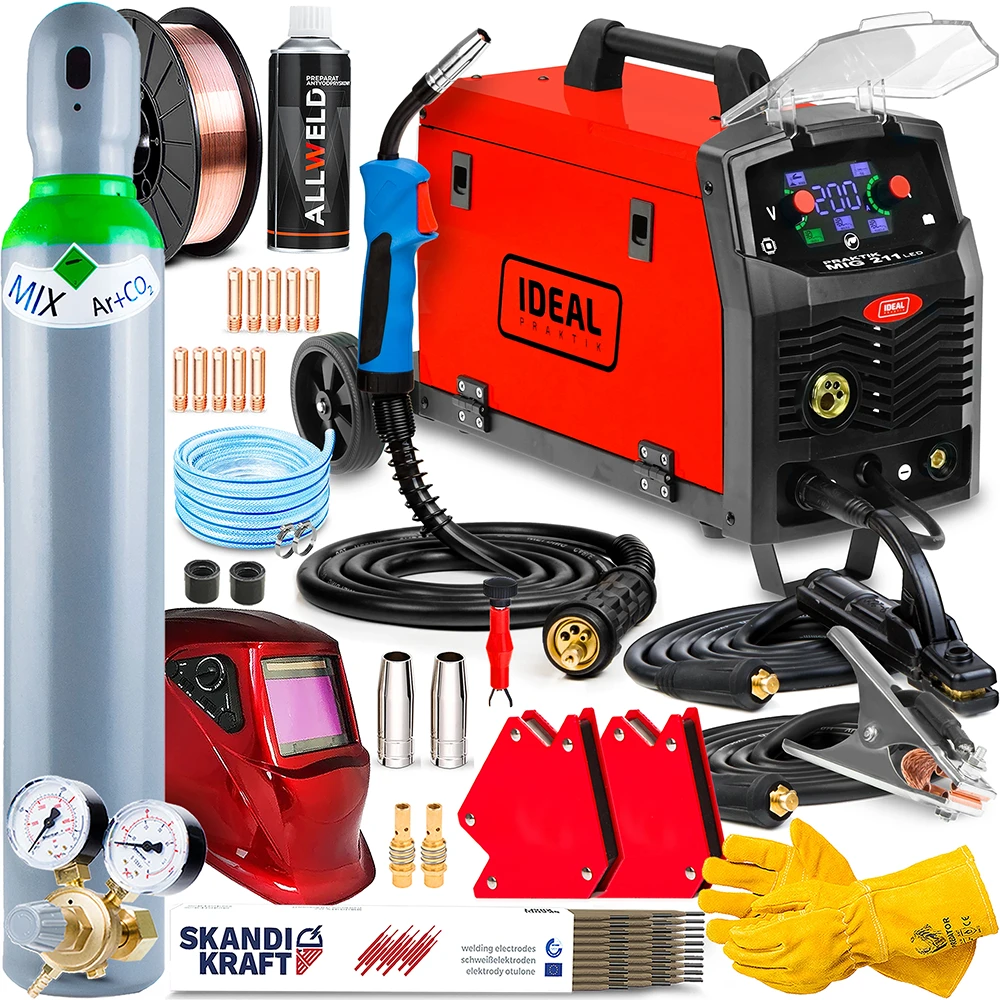 Spawarka Ideal Praktik MIG Synergic LED 211