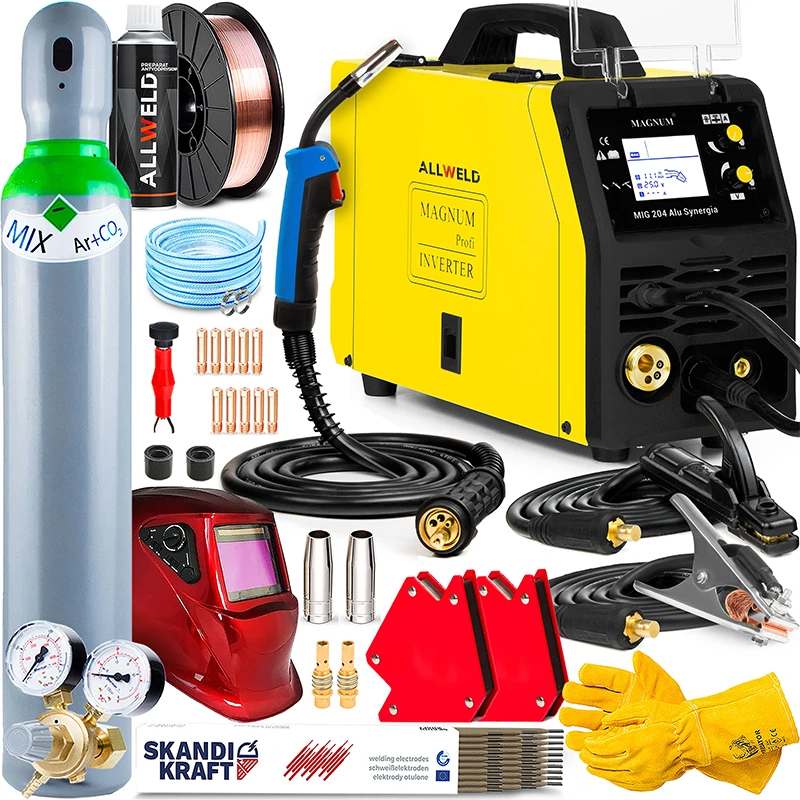 Spawarka MIG MAG 204 Alu synergia