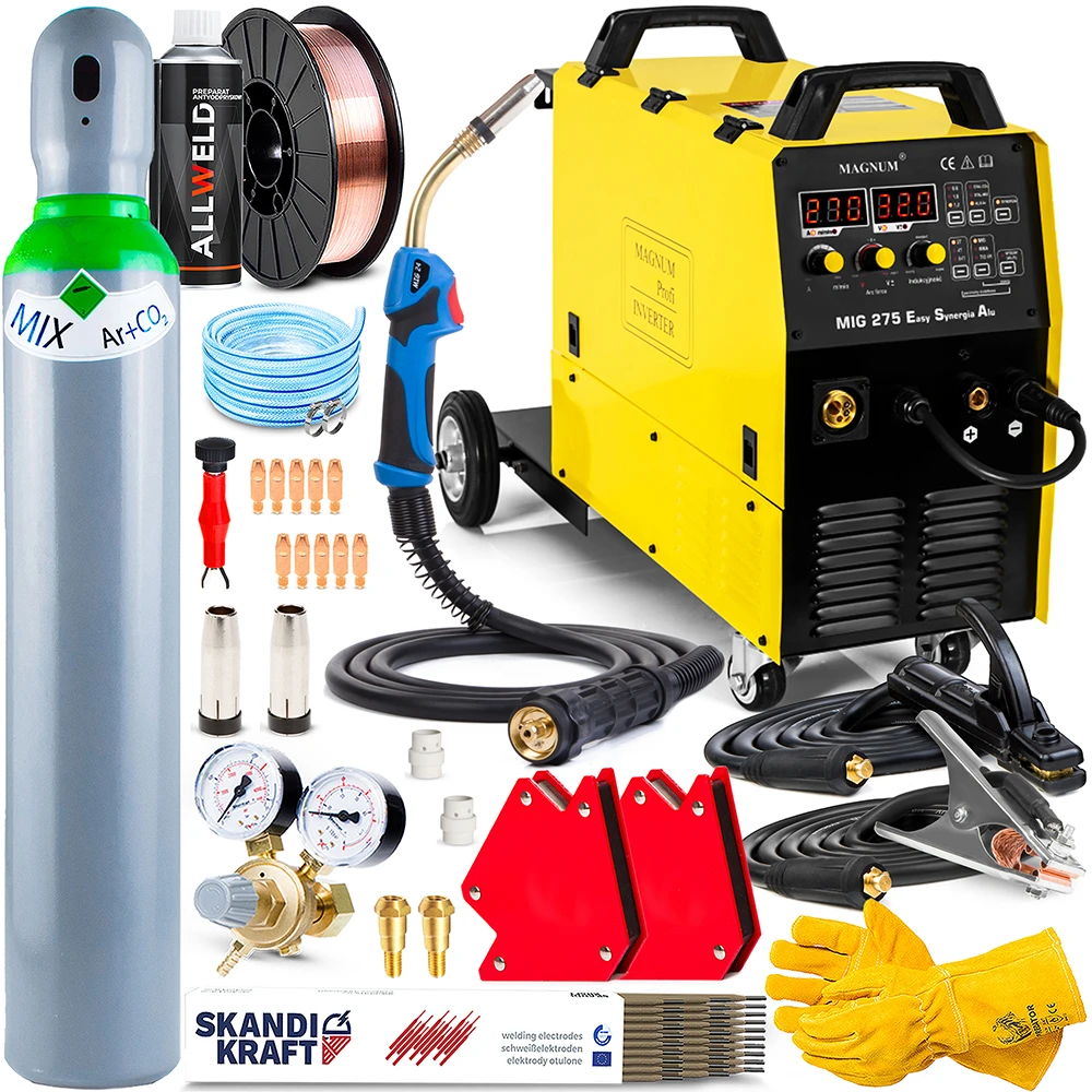 Spawarka Magnum MIG 275 Easy Synergia Alu 4x4