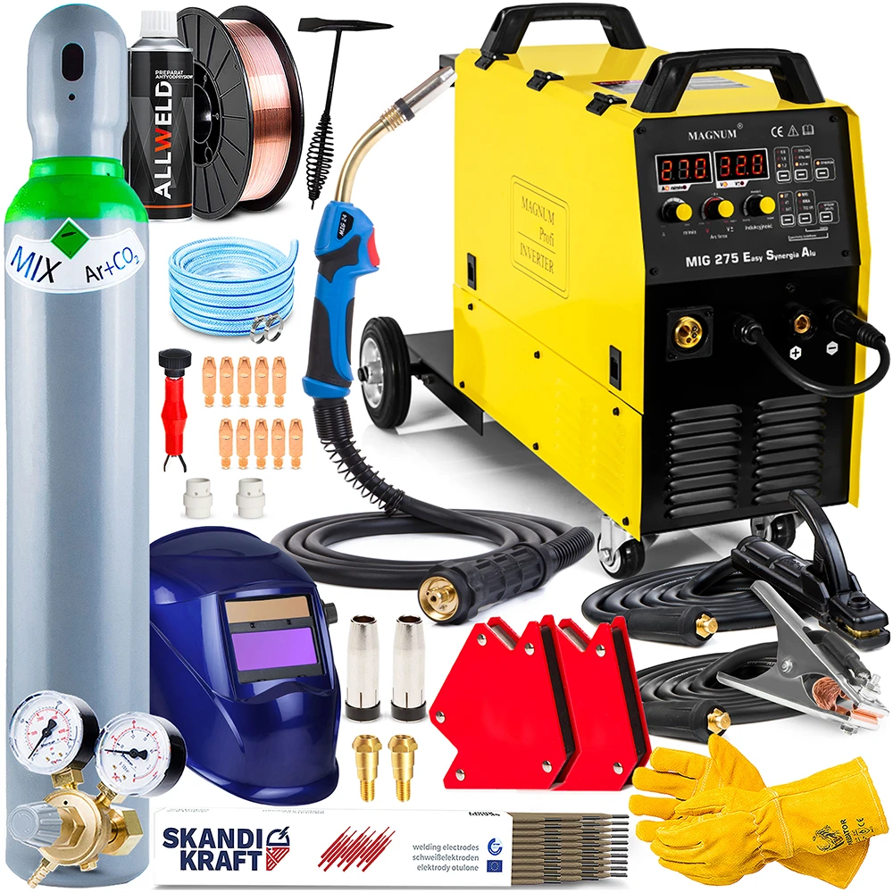Spawarka Magnum MIG 275 Easy Synergia Alu 4x4