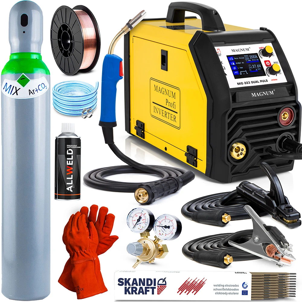 Spawarka Magnum MIG 223 Dual Puls LCD