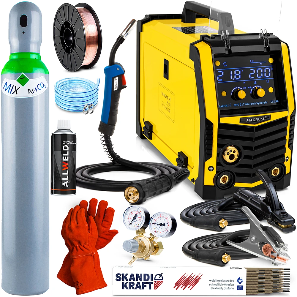 Spawarka Magnum MIG 217 Alu Puls Synergia