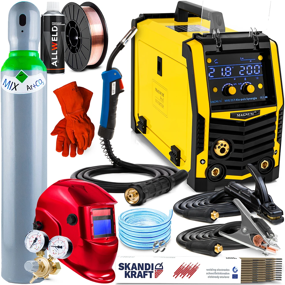 Spawarka Magnum MIG 217 Alu Puls Synergia