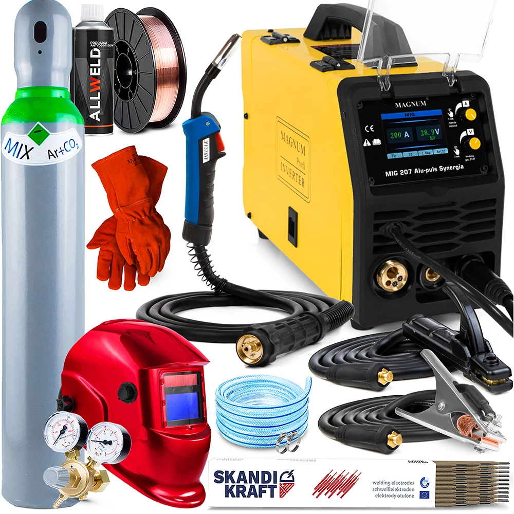 Spawarka Migomat Magnum MIG 207 Alu Synergia Synergia
