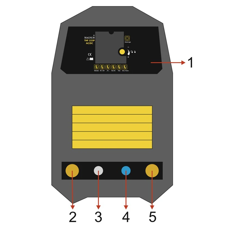 Spawarka TIG AC/DC Magnum THF 223P Puls Bi Level 230V 200A