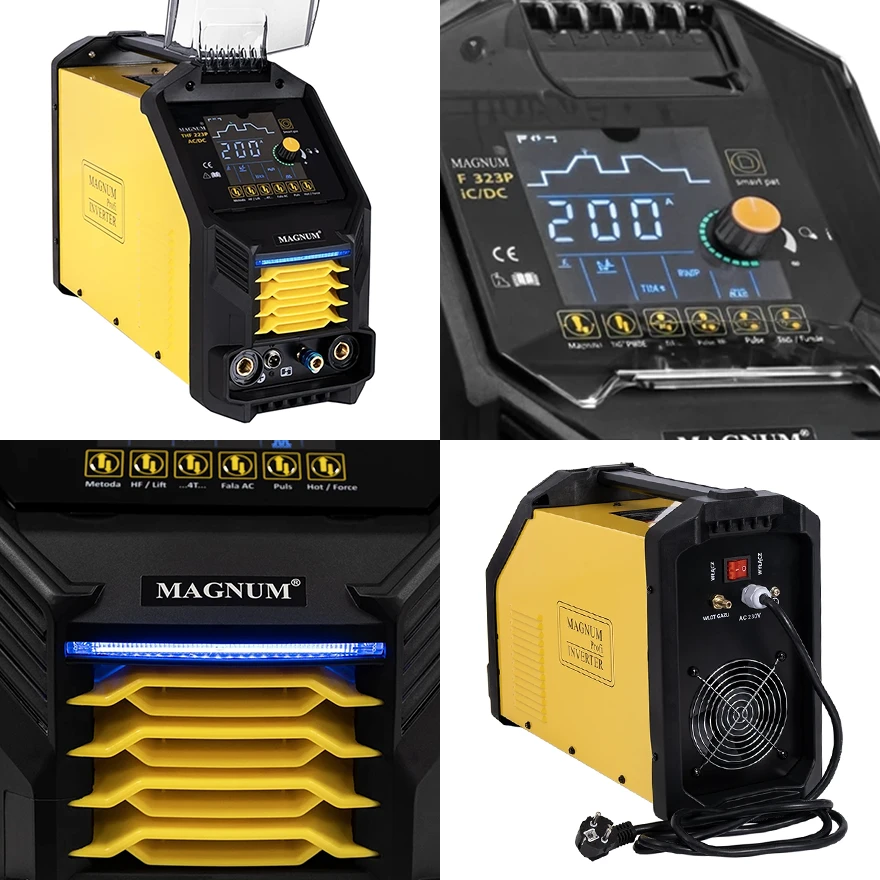 Spawarka TIG AC/DC Magnum THF 223P Puls Bi Level 230V 200A - Zestaw #1