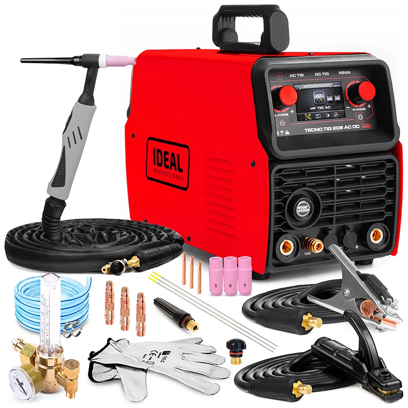 Spawarka TIG Ideal TECNOTIG 206 AC/DC LCD