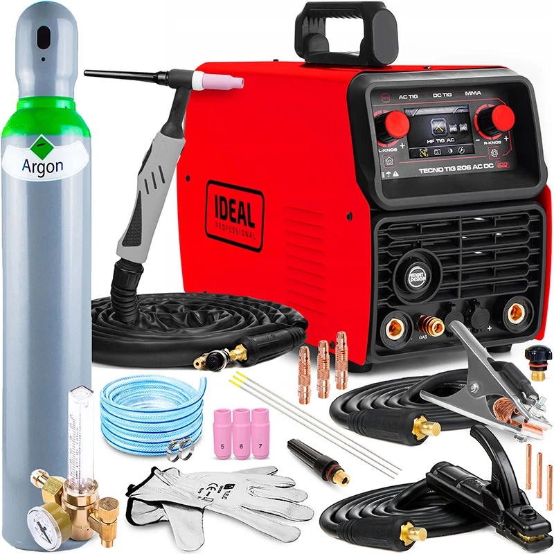 Spawarka TIG Ideal TECNOTIG 206 AC/DC LCD