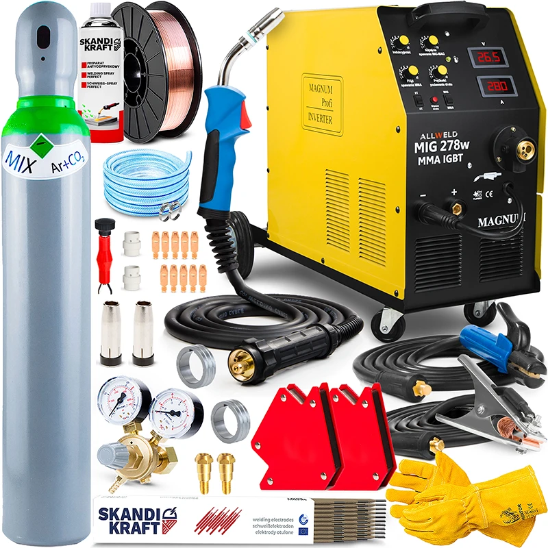 Spawarka Migomat Magnum MIG 278 MMA IGBT