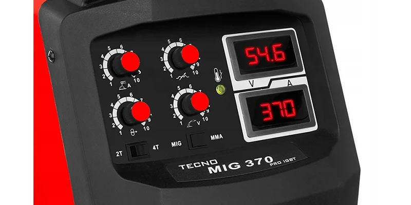 Spawarka Inwertorowa Ideal Tecno MIG 370 4X4 DIGITAL MIG