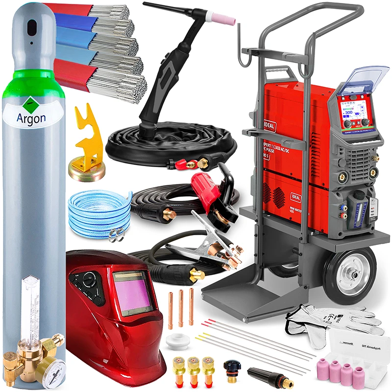 Ideal Expert TIG 302 AC DC Pulse Pro5 LCD