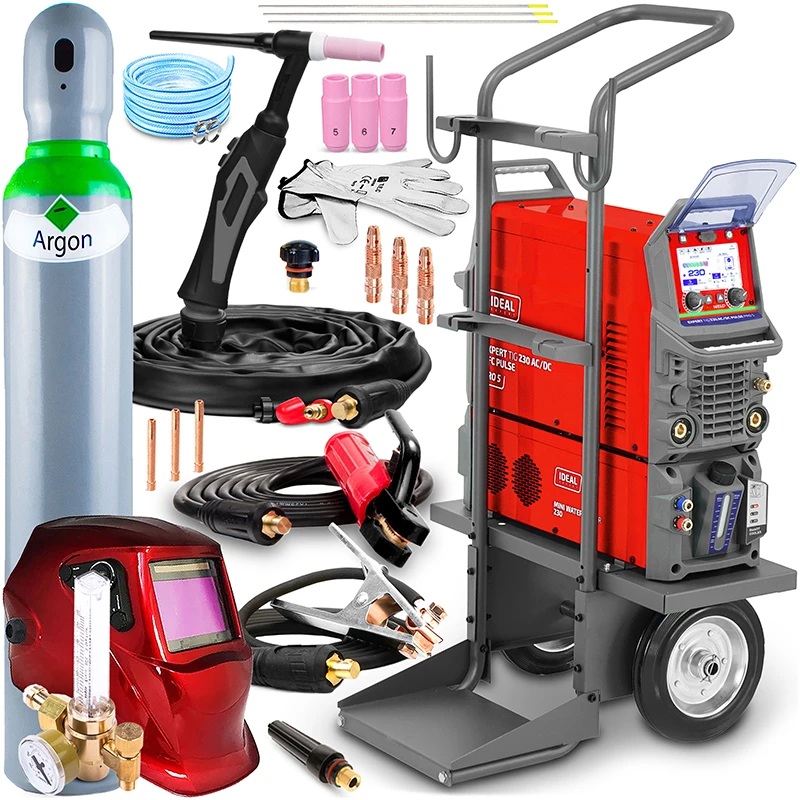 Ideal Expert TIG 230 AC DC PFC Pulse PRO 5 LCD