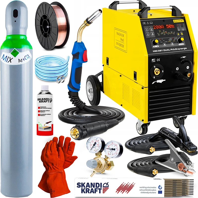 Spawarka Magnum MIG 281 Dual Puls Synergia