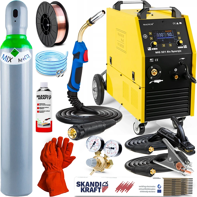 Spawarka Inwertorowa Magnum MIG 331 Alu Synergia