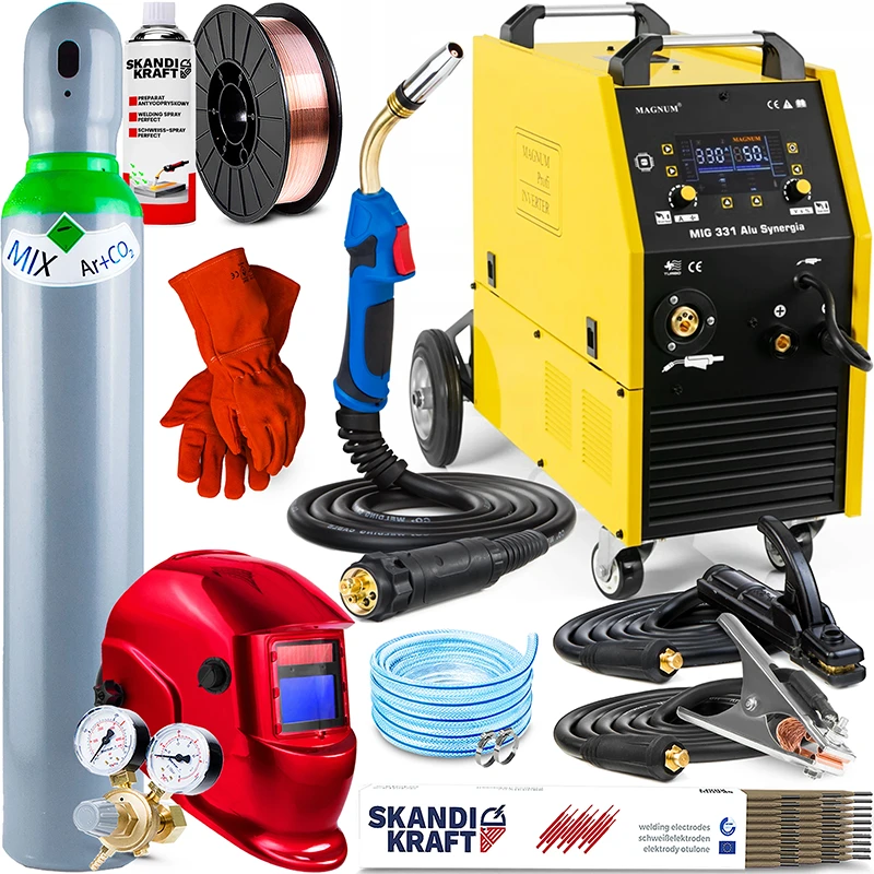 Spawarka Inwertorowa Magnum MIG 331 Alu Synergia