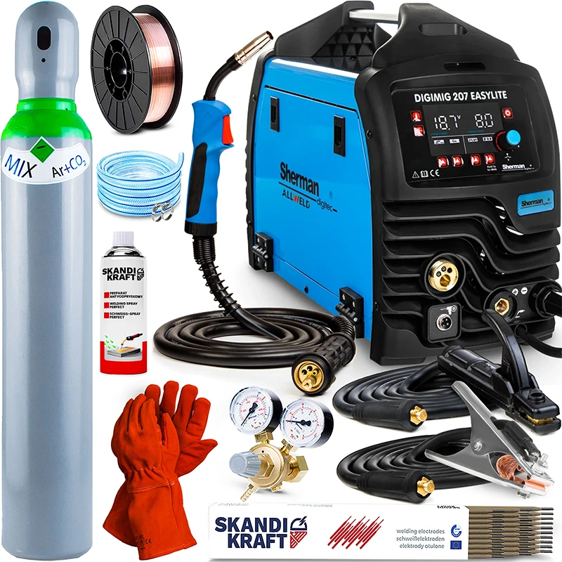 SYNERGICZNA SPAWARKA INWERTOROWA DIGIMIG 207 EASYLITE