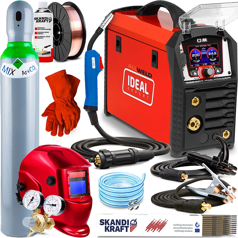 Spawarka Migomat Ideal Expert MIG 201 LCD Synergia