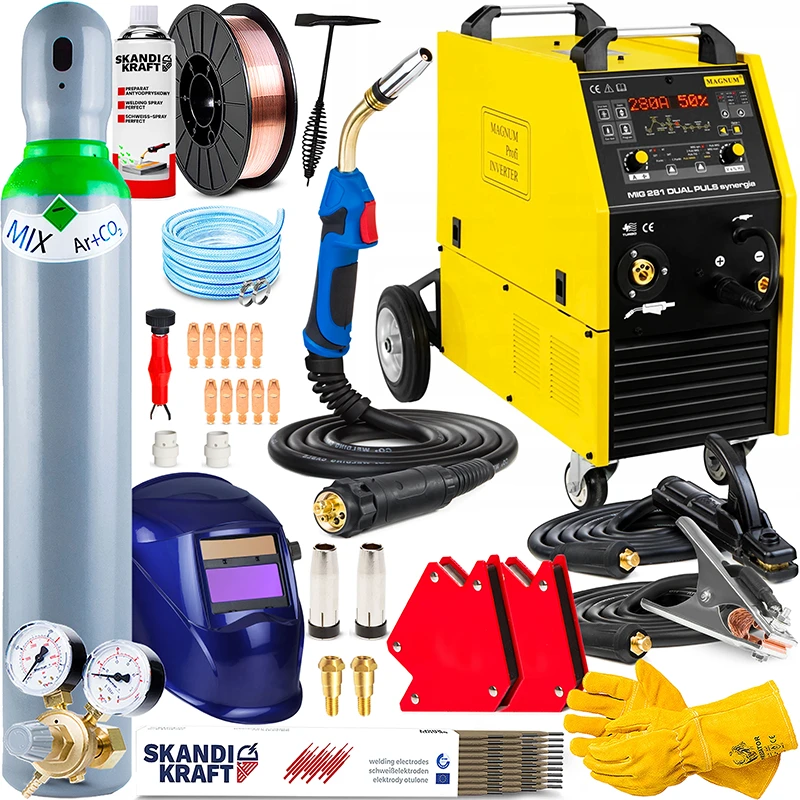 Spawarka Magnum MIG 281 Dual Puls Synergia