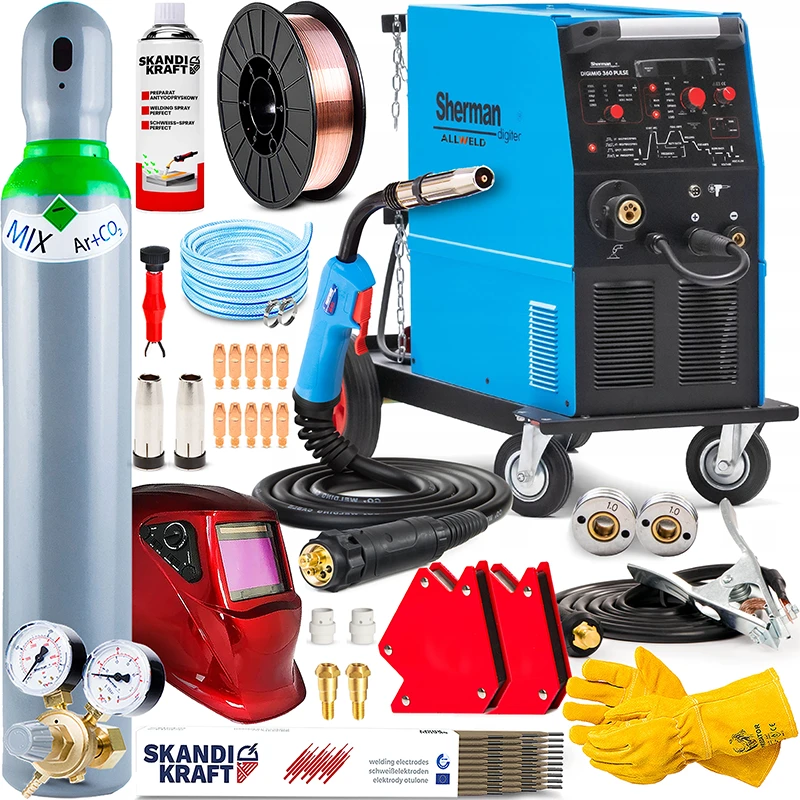 Spawarka Inwertorowa Sherman DIGIMIG 360 Pulse