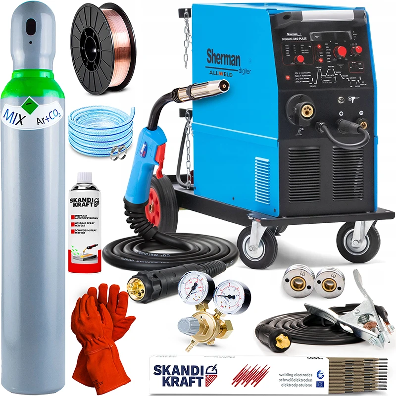 Spawarka Inwertorowa Sherman DIGIMIG 360 Pulse