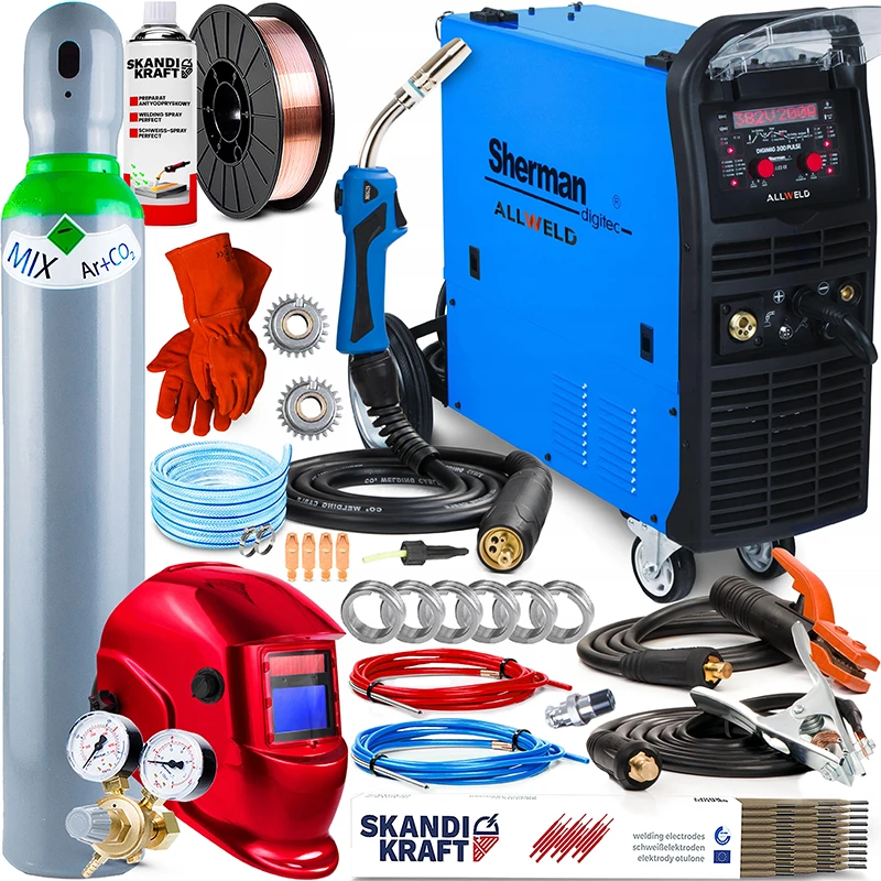 Spawarka Inwertorowa Synergiczna DIGIMIG 300 Pulse