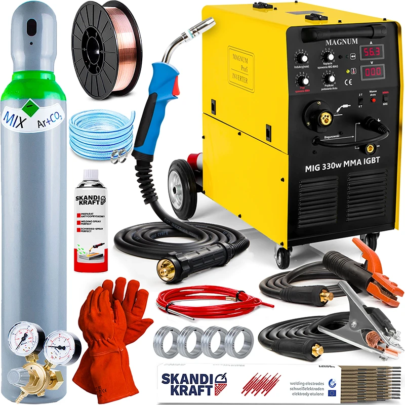 Spawarka Magnum 330 W migomat z lutospawaniem Allweld