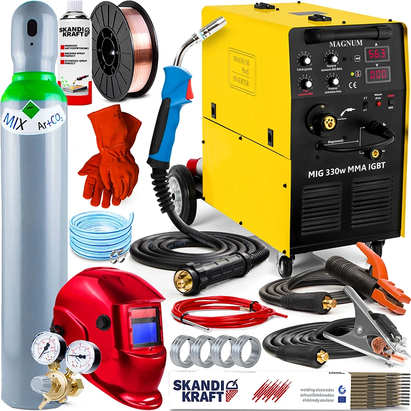 Spawarka Magnum 330 W migomat z lutospawaniem Allweld