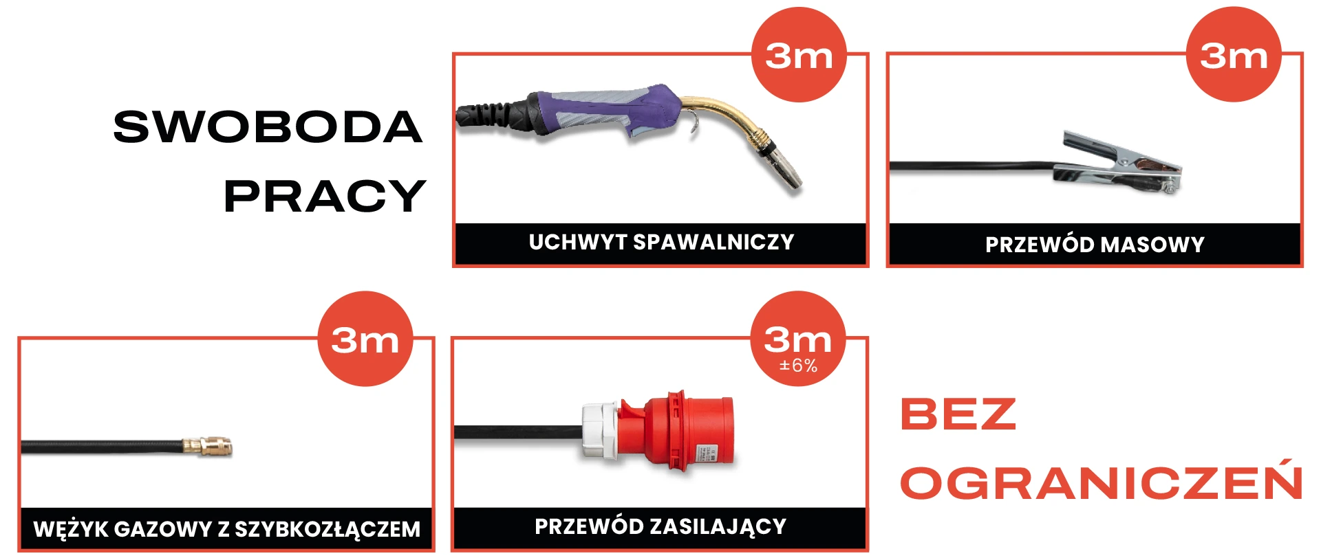 Spartus XPro MIG 350 - Ulotka Informacyjna