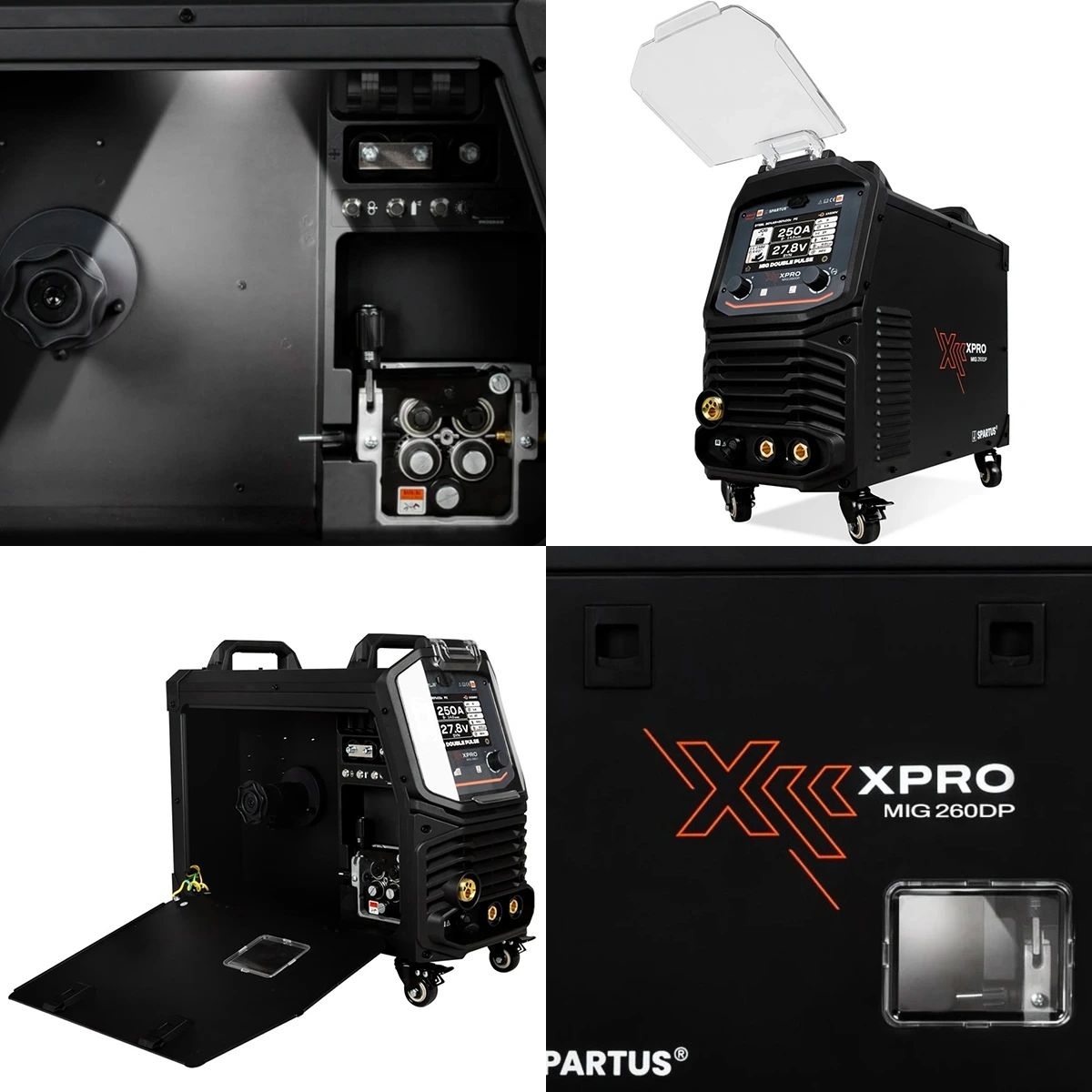 Spawarka Spartus XPro MIG 260 Dual Pulse pakie