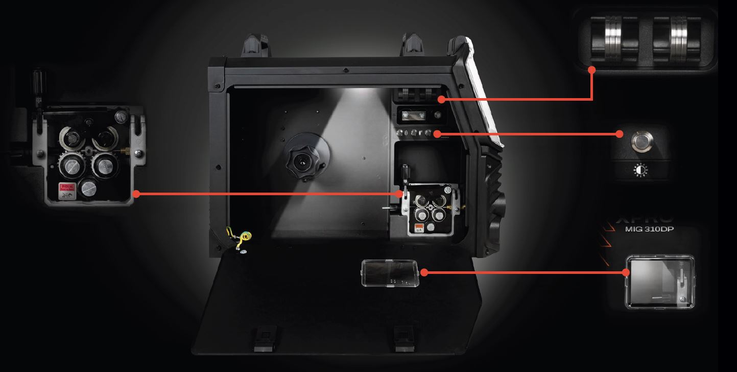 Spartus XPro MIG 310 Dual Pulse - 300A, 400V, Synergia