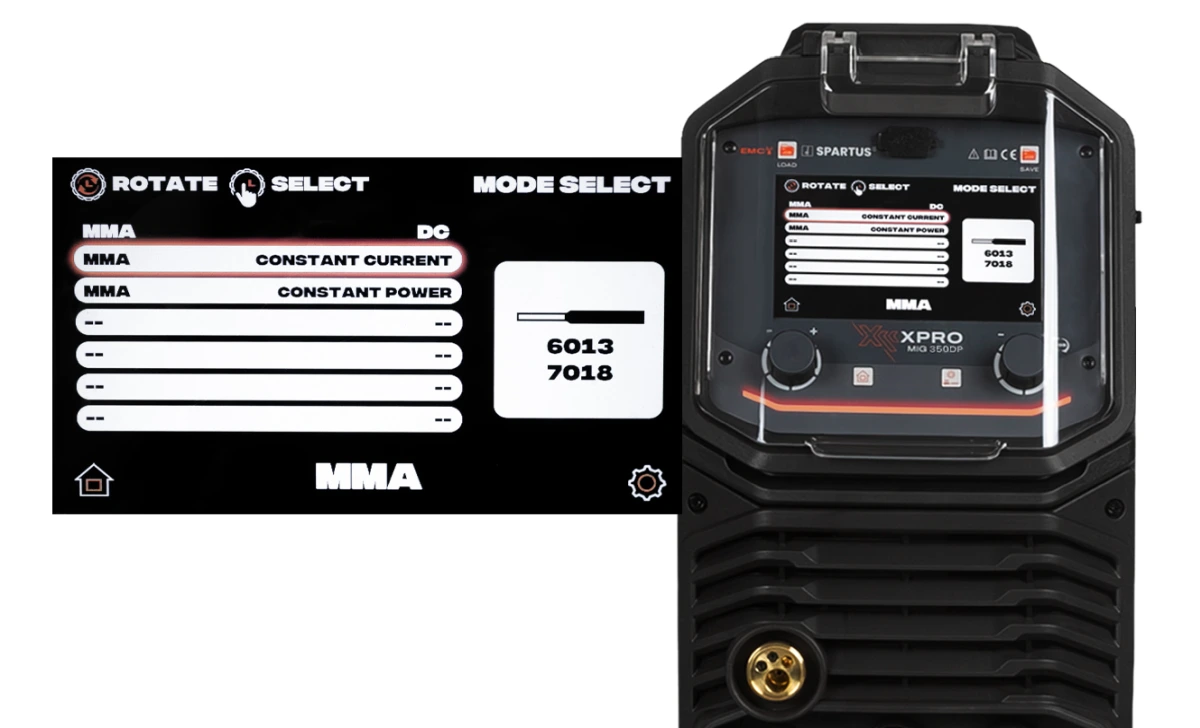Spawarka SPARTUS XPro MIG 350 Dual Pulse