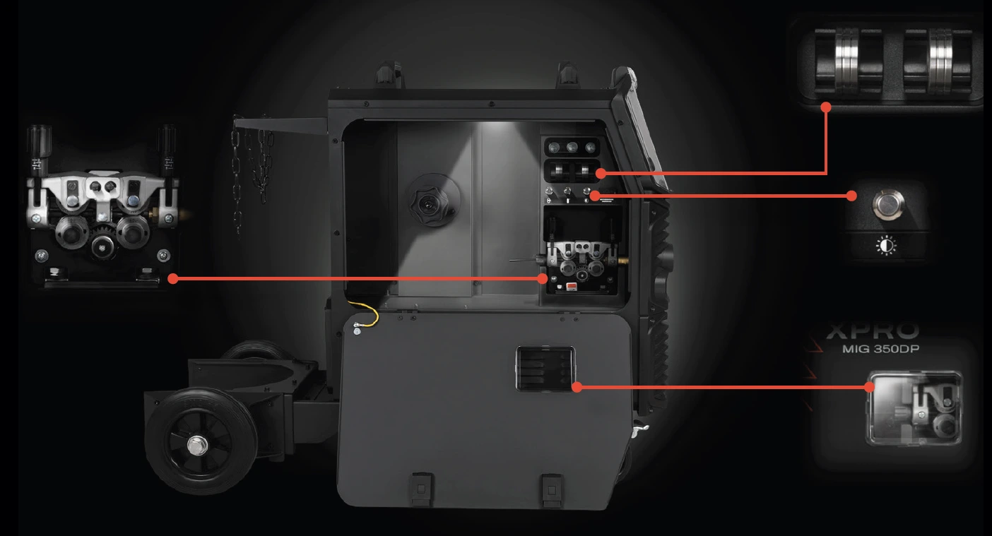 Spawarka SPARTUS XPro MIG 350 Dual Pulse