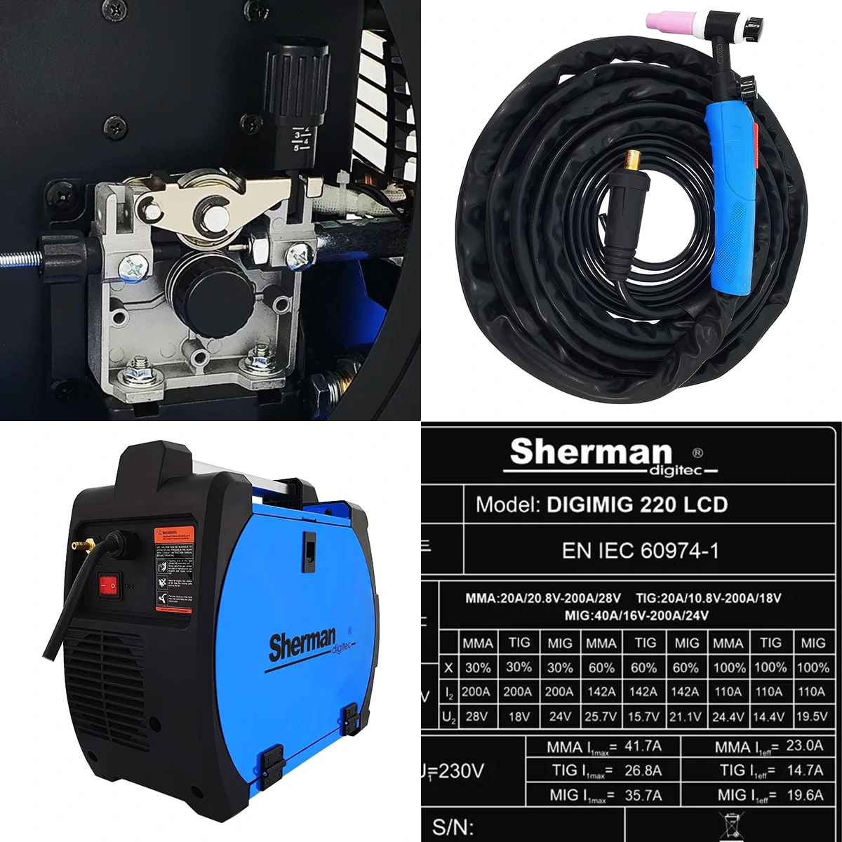 Sherman DIGIMIG 220 LCD