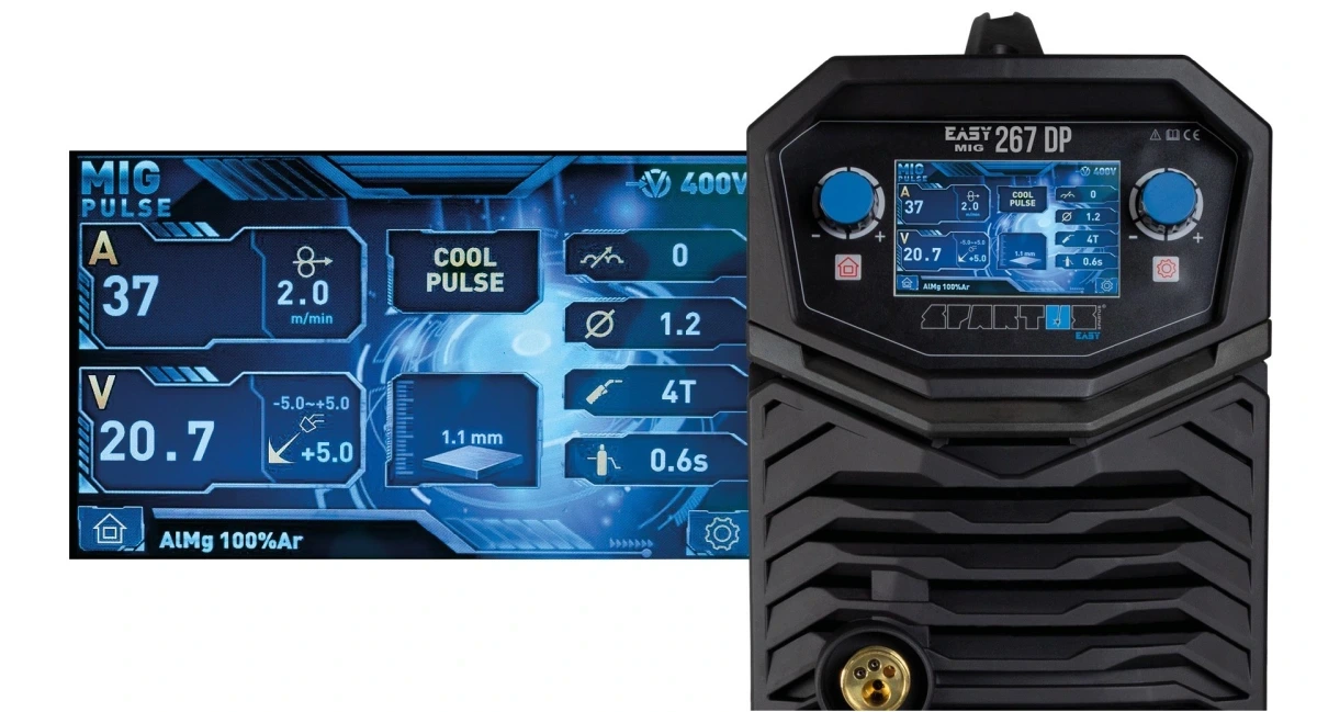 Spawarka Spartus EasyMIG 267 Dual Pulse