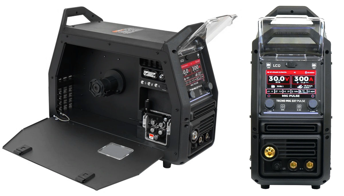 Ideal TECNO MIG 337P PULSE LCD Black Series