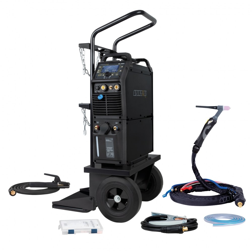 Spawarka TIG DC SPARTUS ProTIG 3000W DC na wózku z chłodnicą