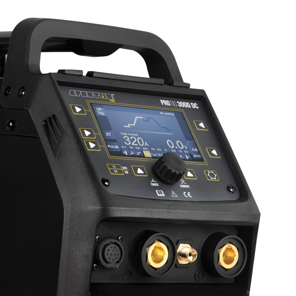 Zestaw spawalniczy SPARTUS ProTIG 3000W DC z wyposażeniem i uchwytem TIG SPP18