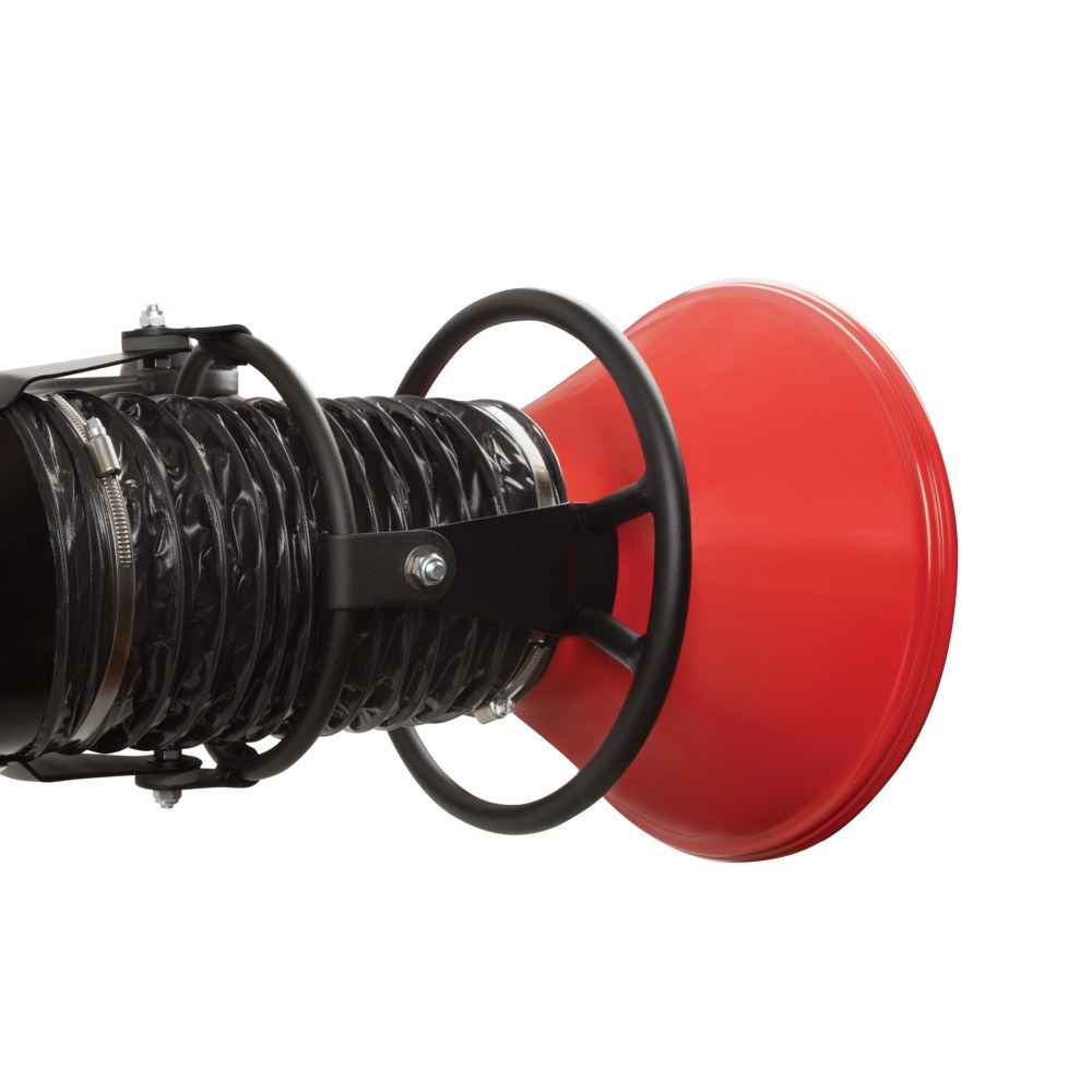 Konstrukcja i ssawka wiszącego ramienia odciągowego Vortex 160 - 3m