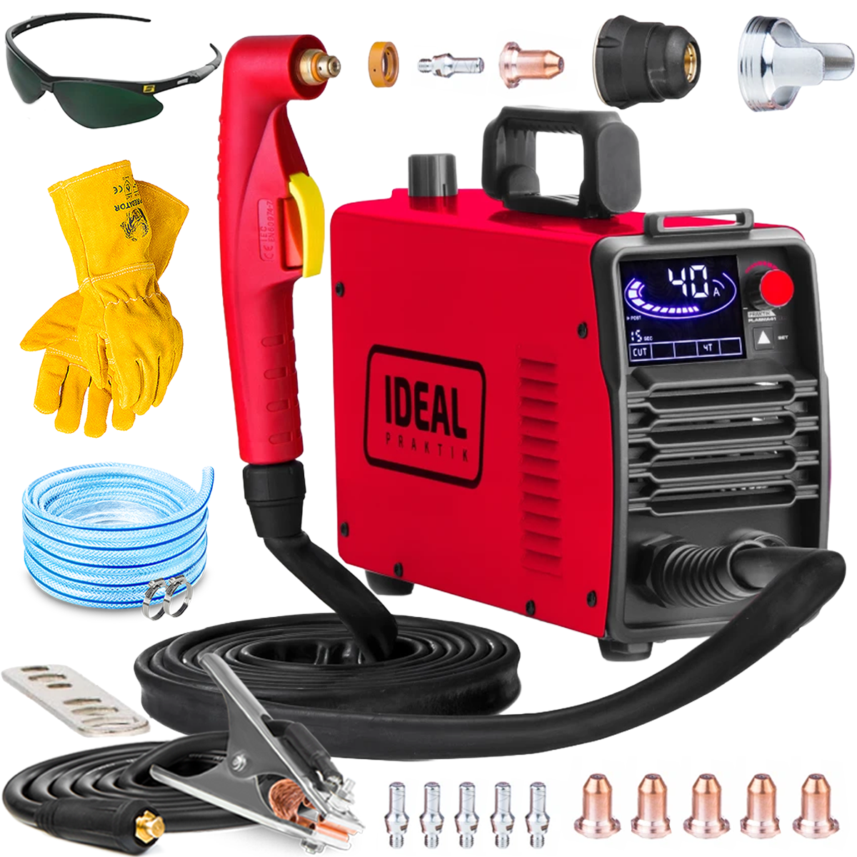 Przecinarka Plazmowa Ideal Prakik Plasma 41 LED